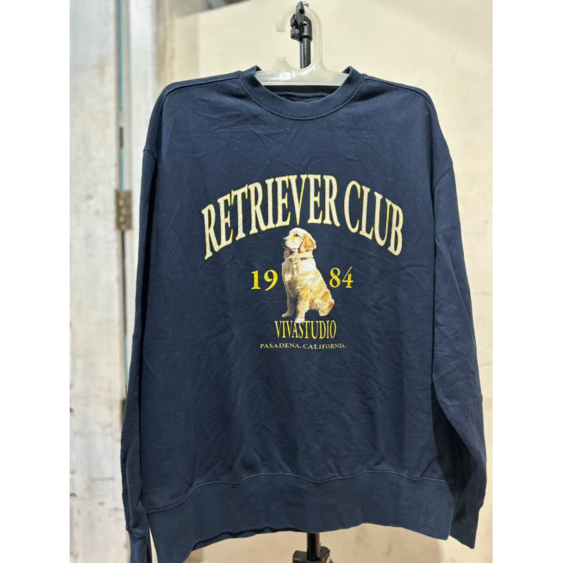 CN viva studi0 retriever club crewneck vivastudio print