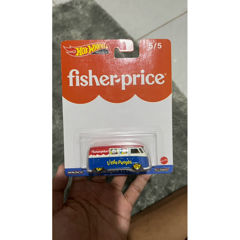 Hotwheels vw t1 panel bus fisher price