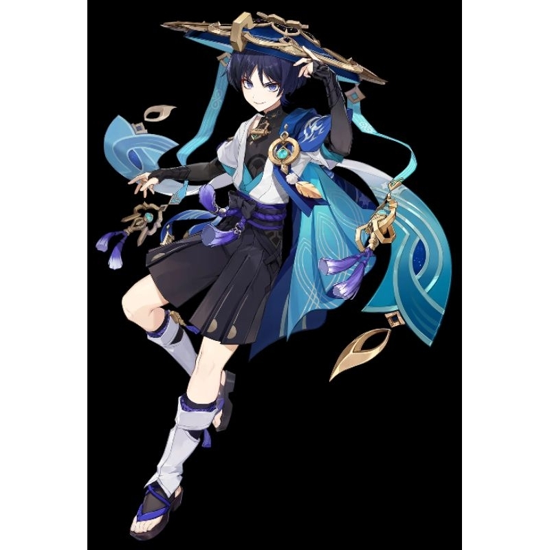 Sarungtangan Wanderer - Aksesoris Kostum Cosplay Genshin Impact