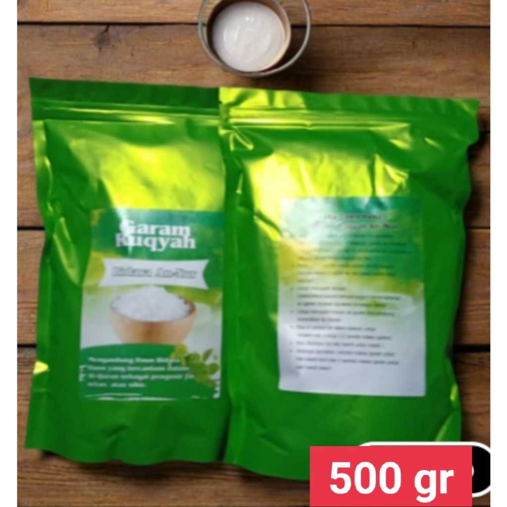 

Garam Asma Ruqyah untuk penangkal Jin dan Sihir.An,Nur Varian 500gr