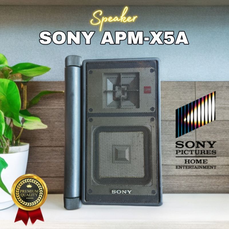 Speaker Pasif Vintage SONY APM - X5A Original Japan