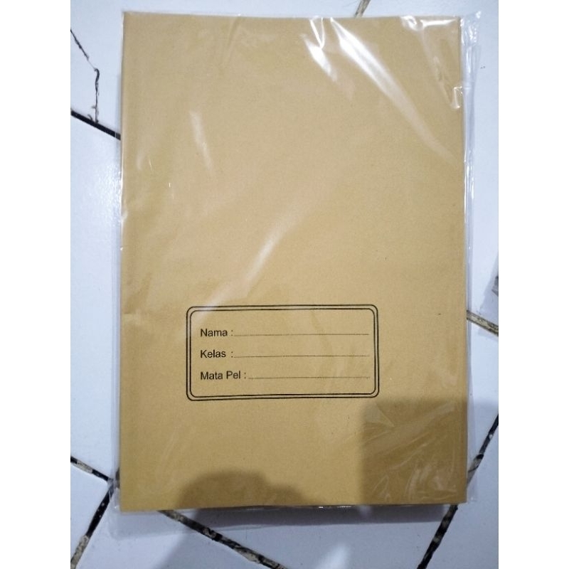 

Sampul Coklat Boxy Label Nama / Sampul Coklat Besar