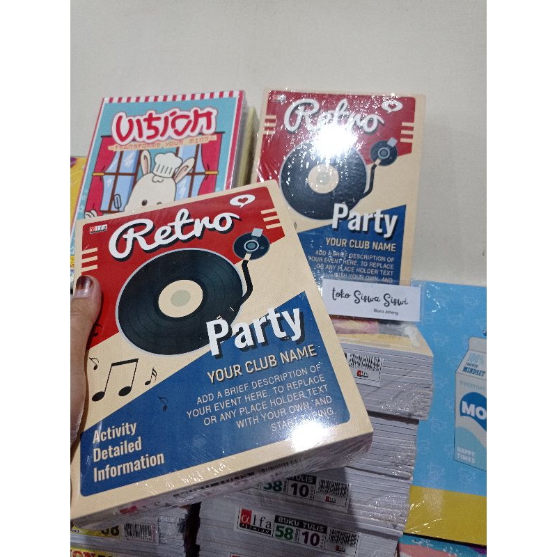 

BUKU TULIS ALFA/BK TULIS 58(1pak isi 10bk)