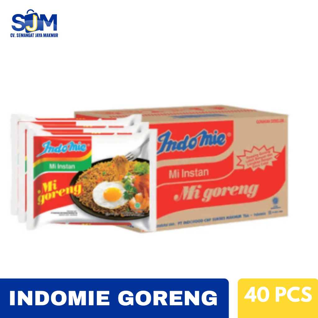 

INDOMIE MIE INSTAN GORENG SATU DUS ISI 40 PCS