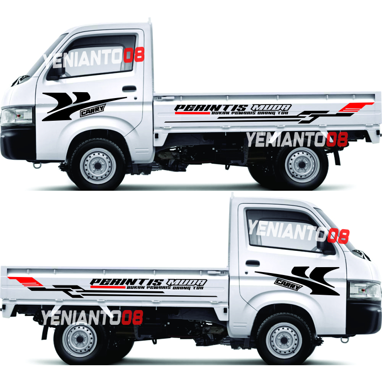 stiker mobil pickup carry futura Stiker Pickup Indonesia stiker Striping Mobil Pickup