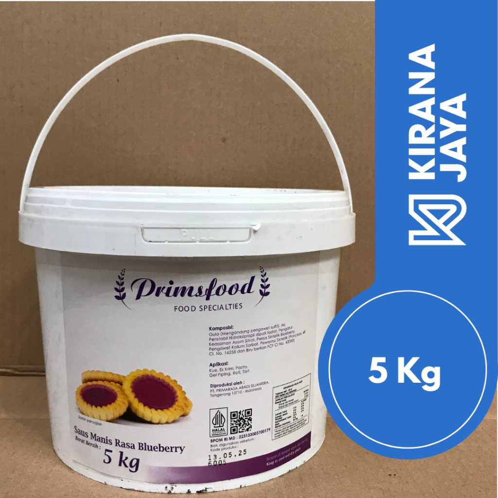 

Selai Blueberry Primsfood 5Kg