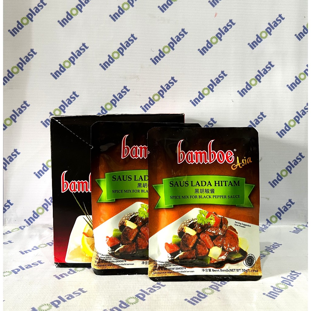 

BAMBOE BUMBU SAUS LADA HITAM 50 GR