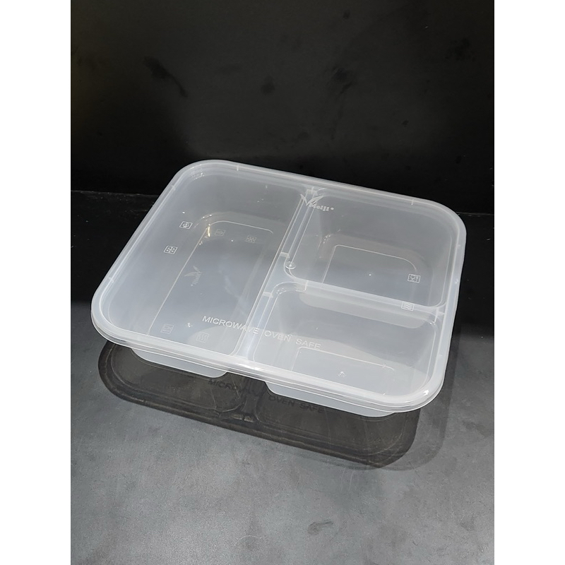 LUNCH BOX SEKAT 3 / bento box sekat 3 /meiji box