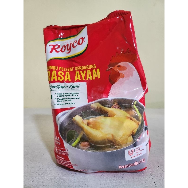 

Bumbu Kaldu Royco Rasa Ayam 1 Kg