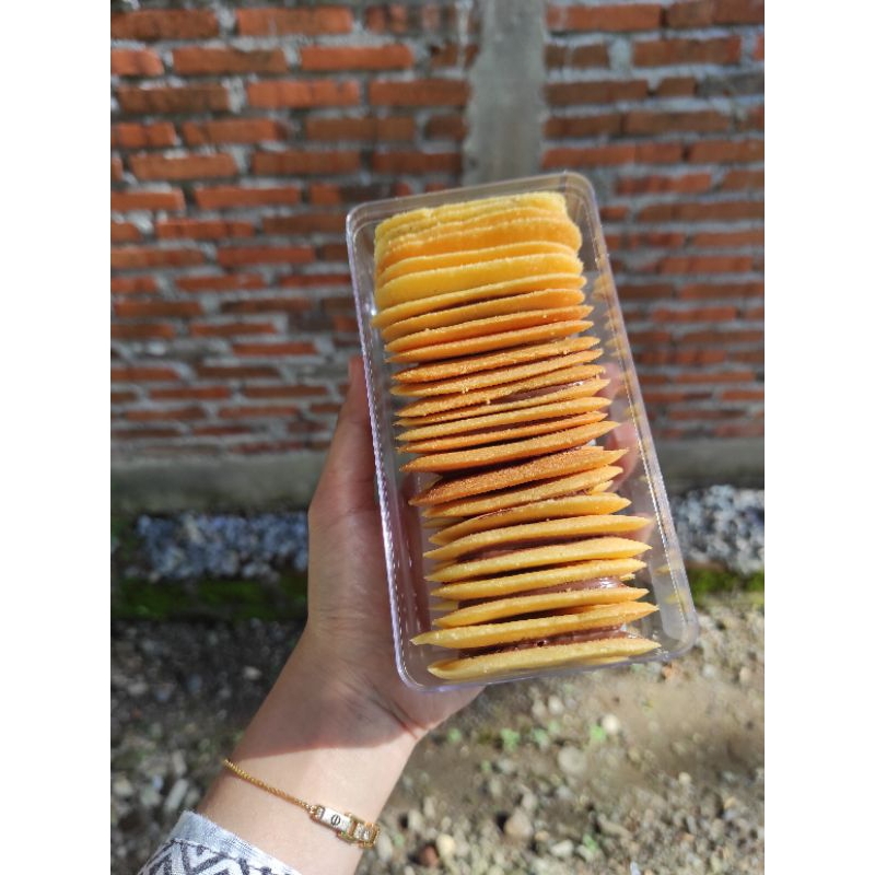 

Kue Kering Lidah Kucing Nutella khas senden