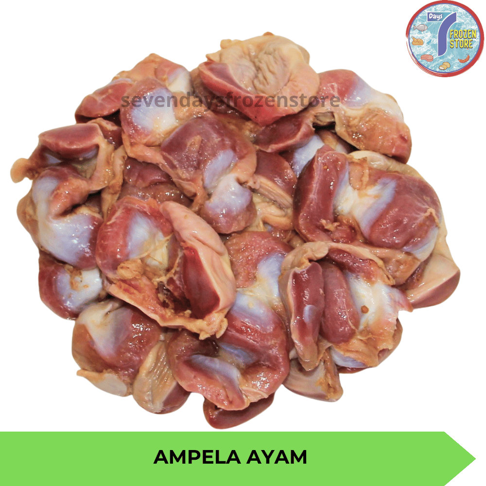 

Ampela Ayam Beku Frozen kemasan 800 - 900 gr