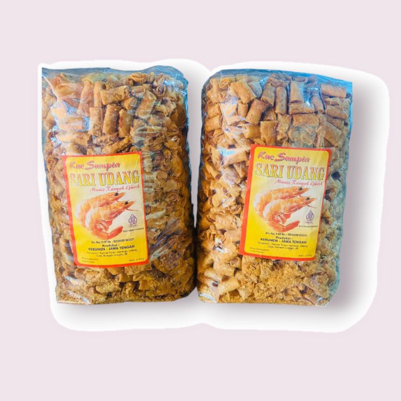 

Sumpia Sari Udang 1kg 500gram