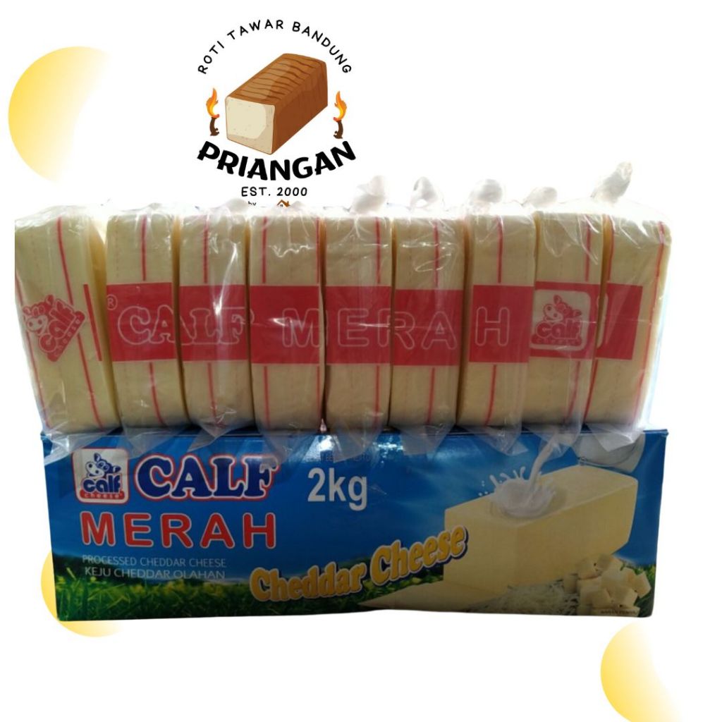 

(Bali) Keju Calf Merah R3pack 250 Gram