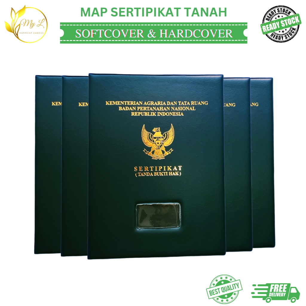 

My.L SAMPUL MAP SERTIPIKAT TANAH BPN / COVER SERTIFIKAT TANAH / SERTIPIKAT RUMAH