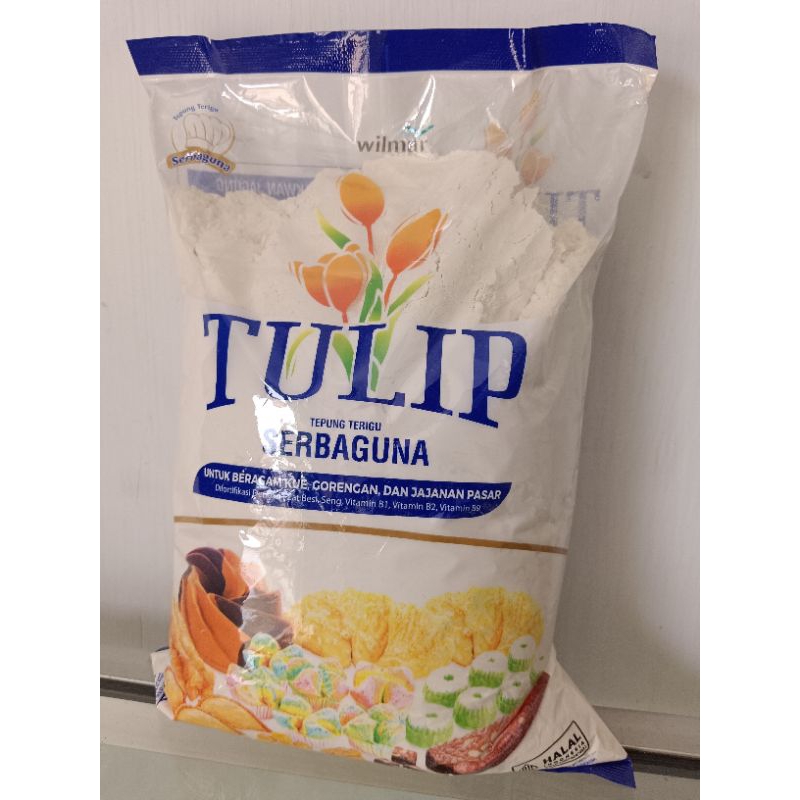 

tepung terigu tulip 1kg/tepung serba guna/kebutuhan memasak