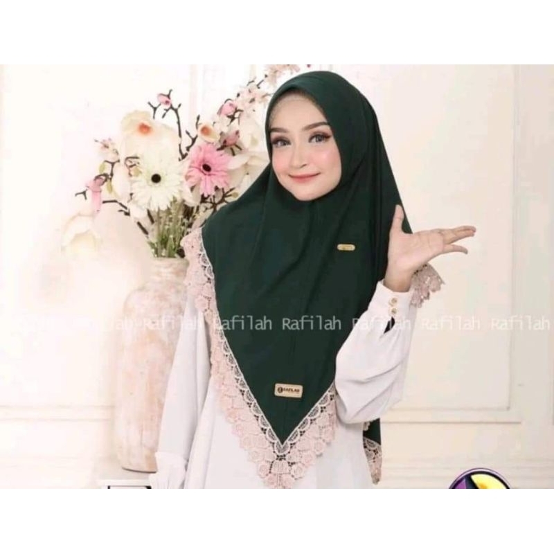 Hijab instan Renda by Rafilah