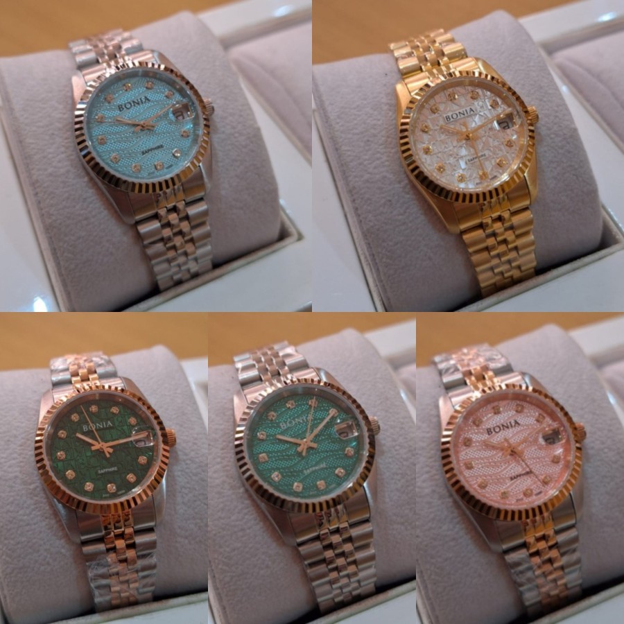 JAM WANITA BONIA BNB10550-3696 BNB10550-3307 BNB10550-3387 BNB10550-3677 BNB10550-3216 SAPPHIRE ORIG