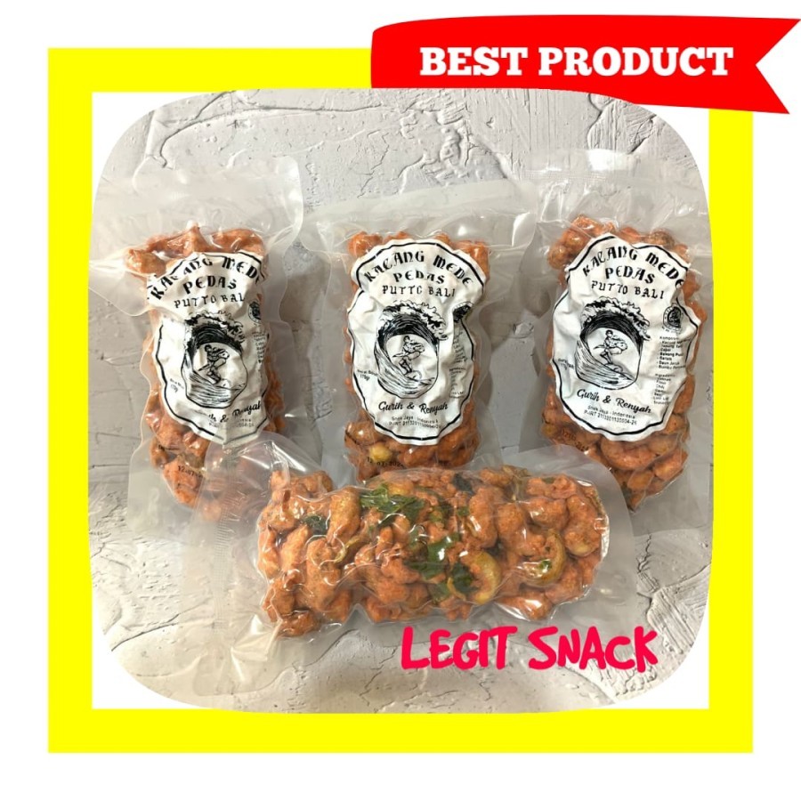 

Kacang mede pedas 1/4kg / kacang mede pedas 250gr