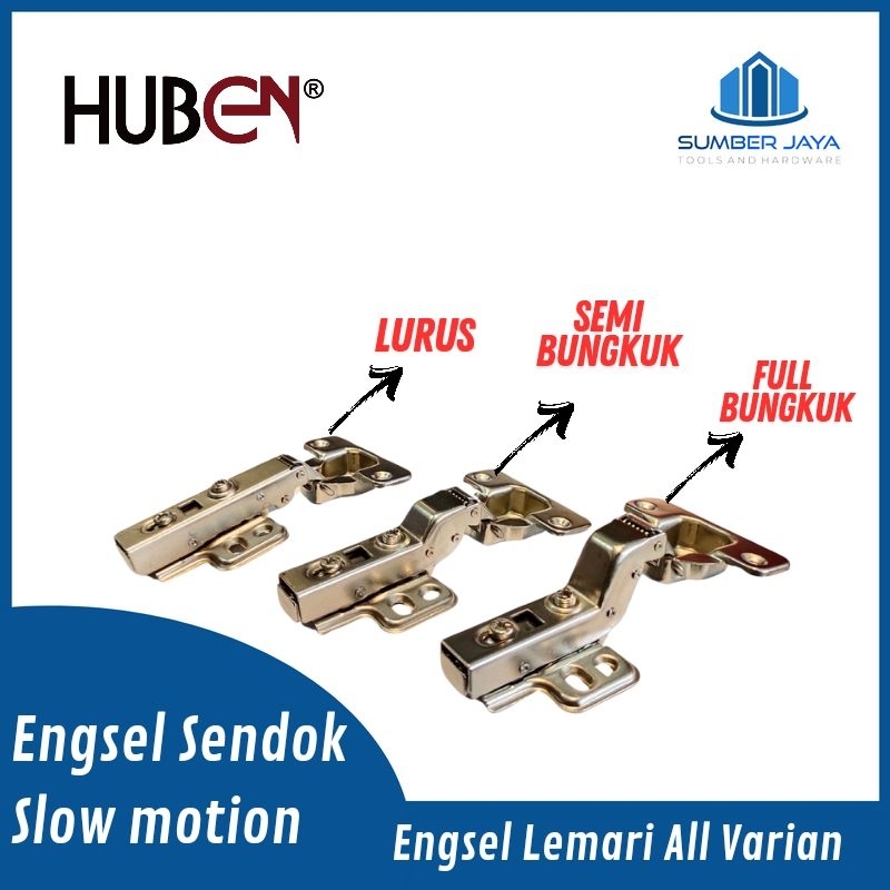 Engsel Sendok engsel lemari slow motion Huben