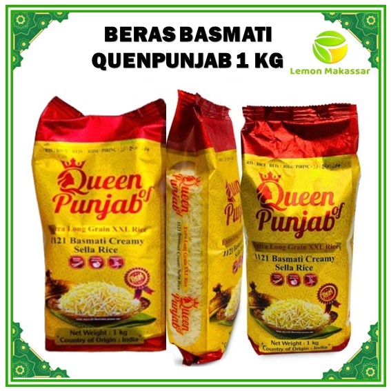 

BERAS BASMATI QUEN PUNJAB KEMASAN 1 KG
