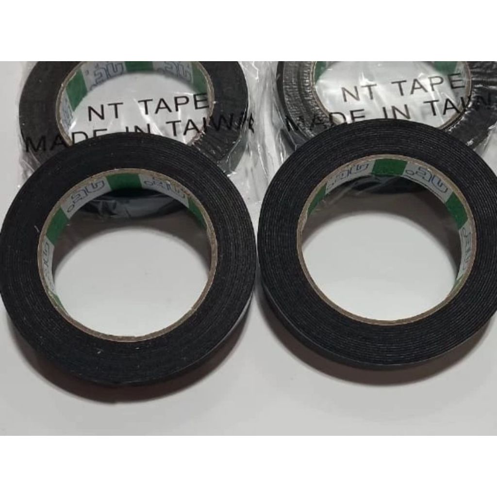 

Double Tape Foam Hijau 1" inch x 5M Double tape Hijau Busa 3m