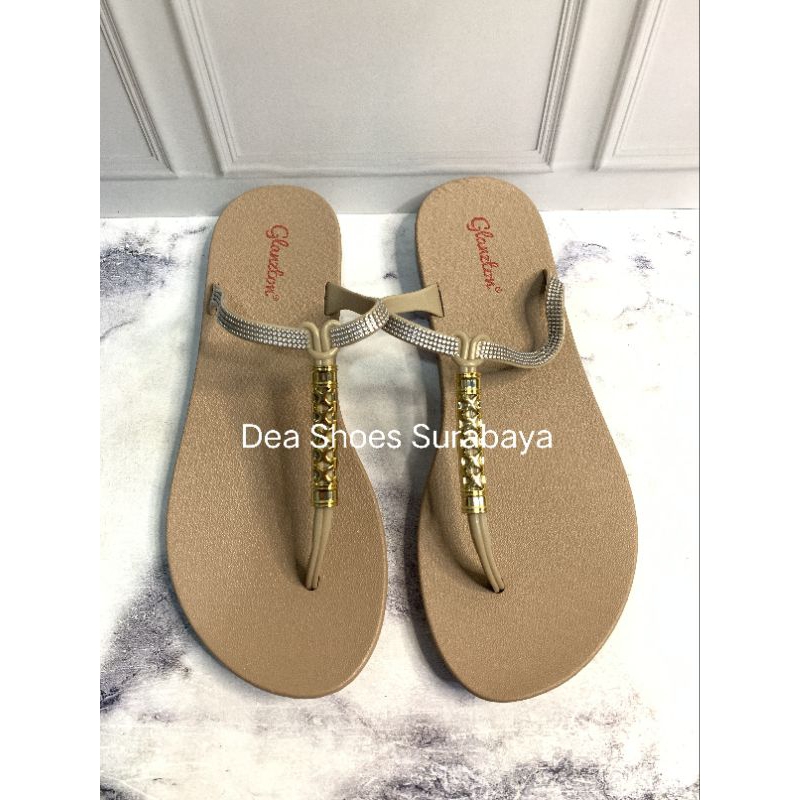 L1913 Sandal Jepit Wanita Glitter Glanzton