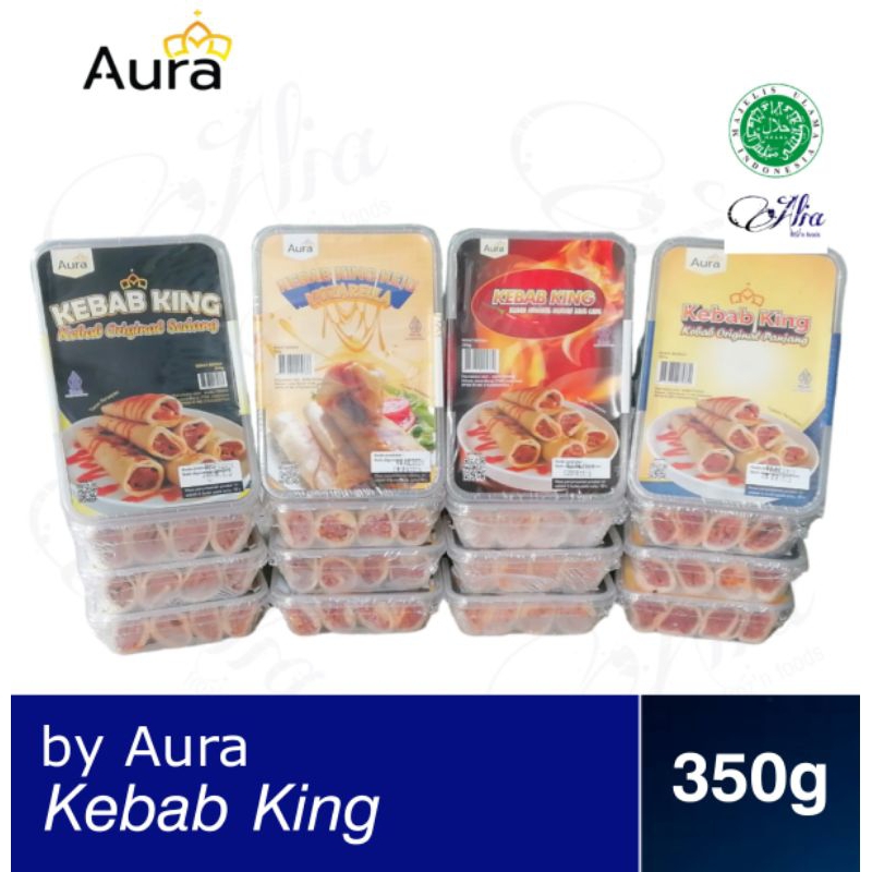 

Kebab King 4 Varian 350g/Kebab Frozen Ekonomis