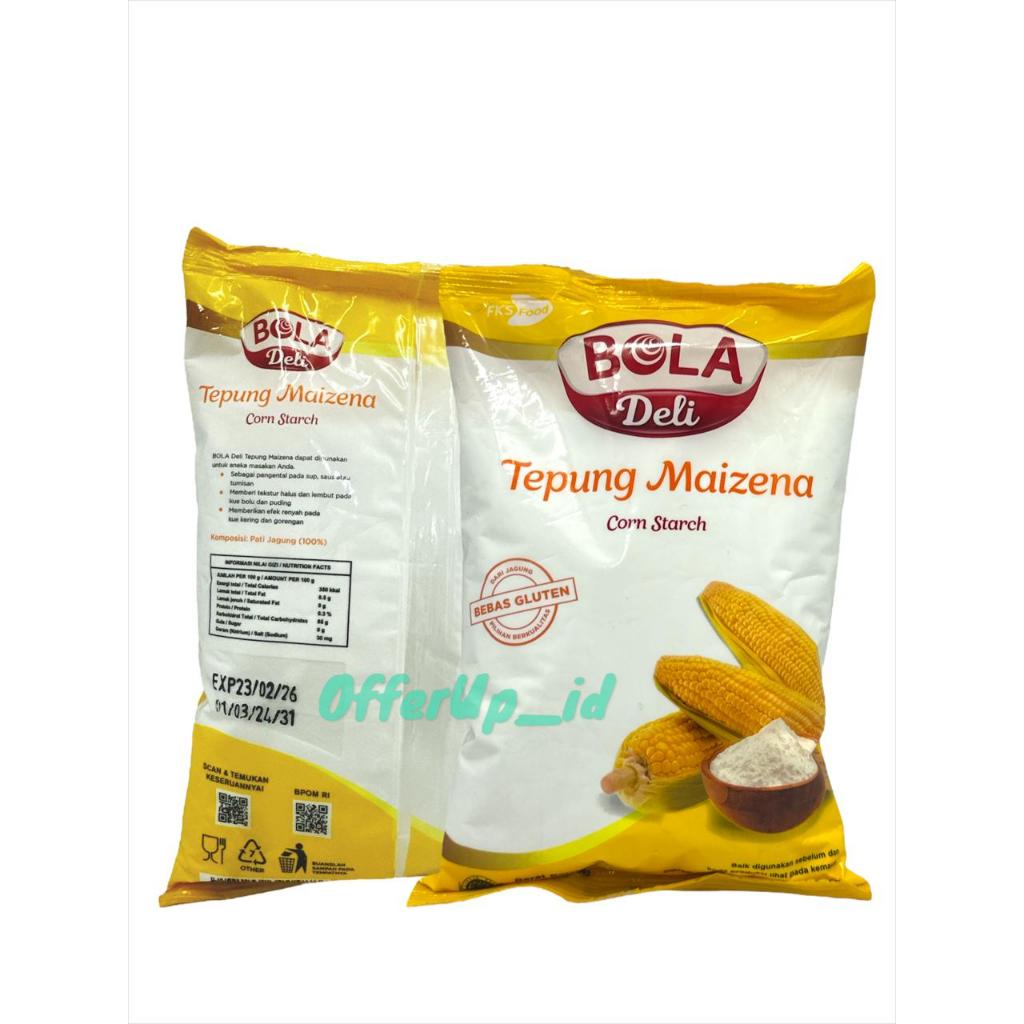 

Tepung Maizena Bola Deli 250gr