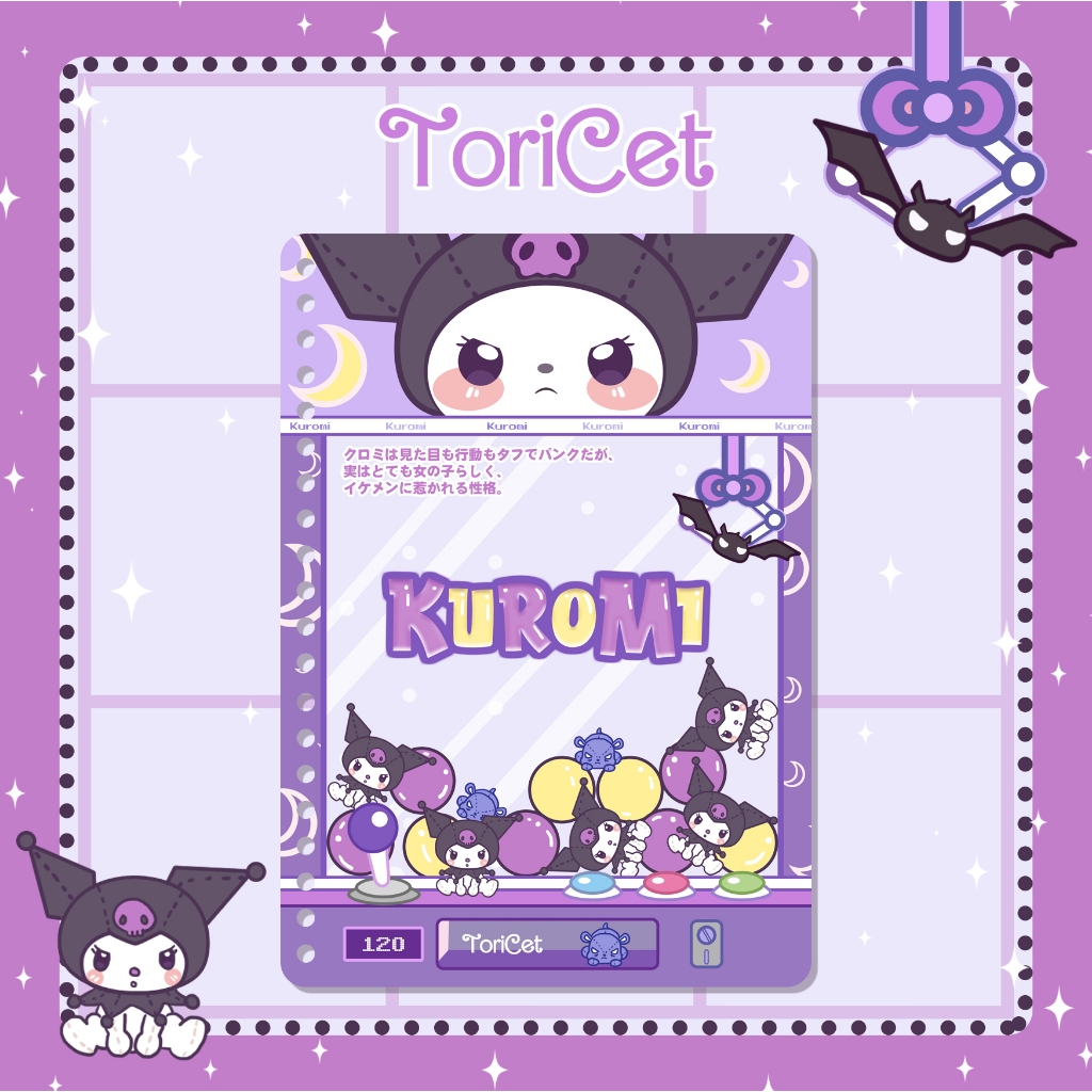

Loose Leaf / Kertas Binder A5 Toricet Game - 012 Kuromi
