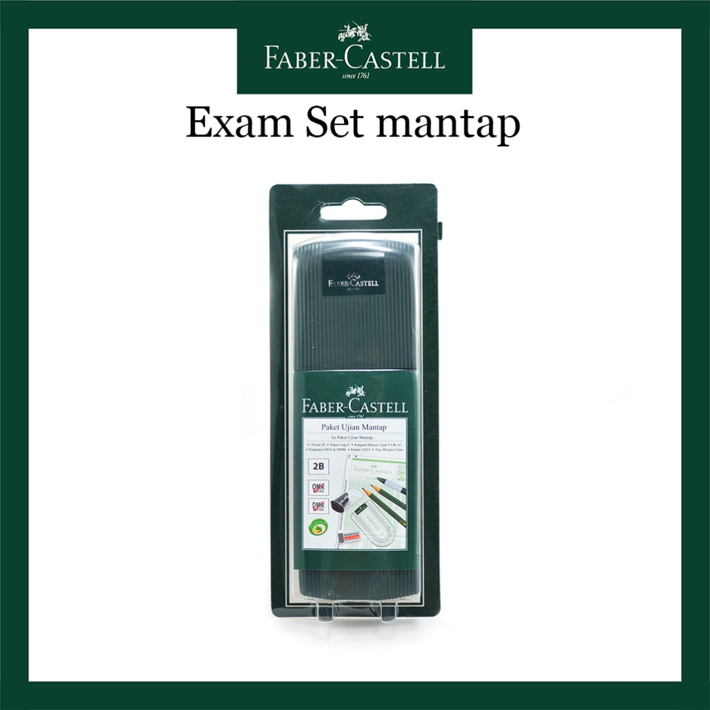 

❤️H2O❤️ FABER CASTELL PAKET ALAT TULIS / STUDY SET / PAKET UJIAN FABER CASTEL MANTAP /PAKET UJIAN FC MANTAP 119055
