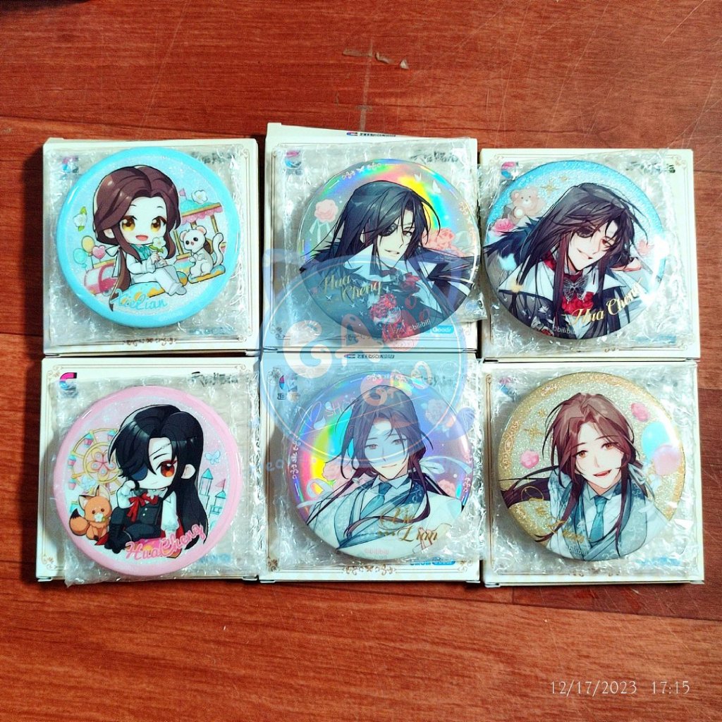 READY STOCK BL DANMEI TGCF [BILIBILI] Tales of Fantasy Badge