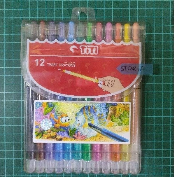 

Krayon Putar TiTi 12 Warna