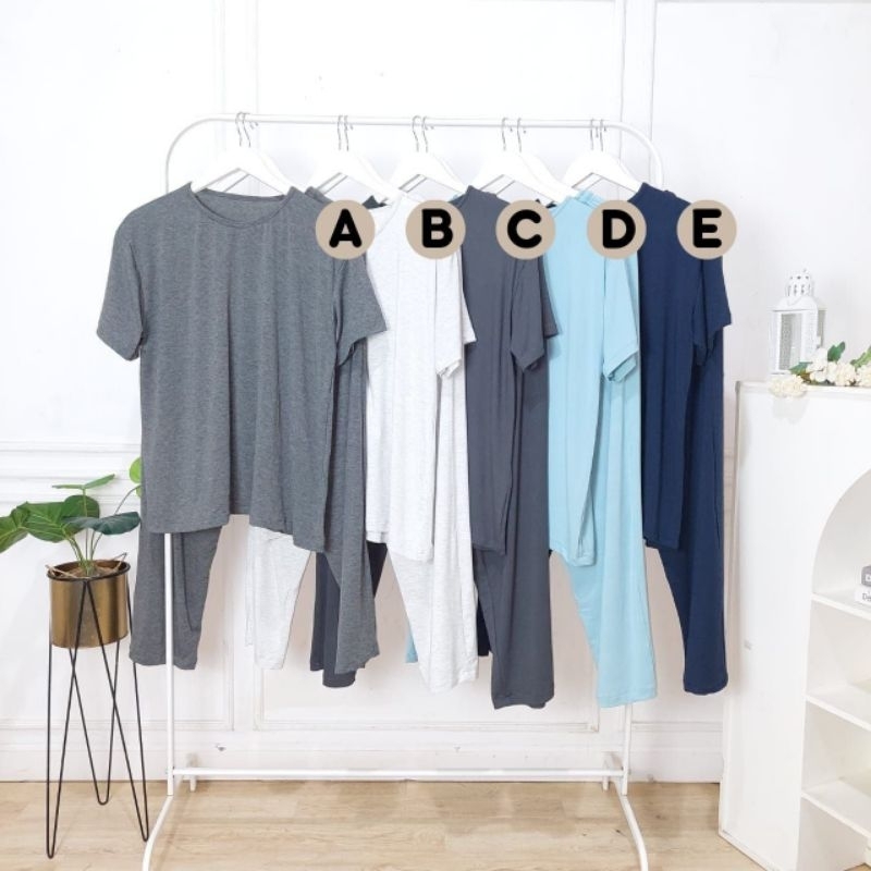 Audy Set Lengan Pendek Dewasa (LD +- 120-160 cm)