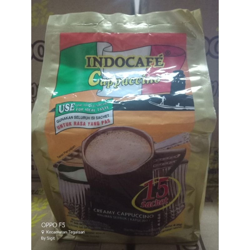 

indocafe Cappucino 15 sachet