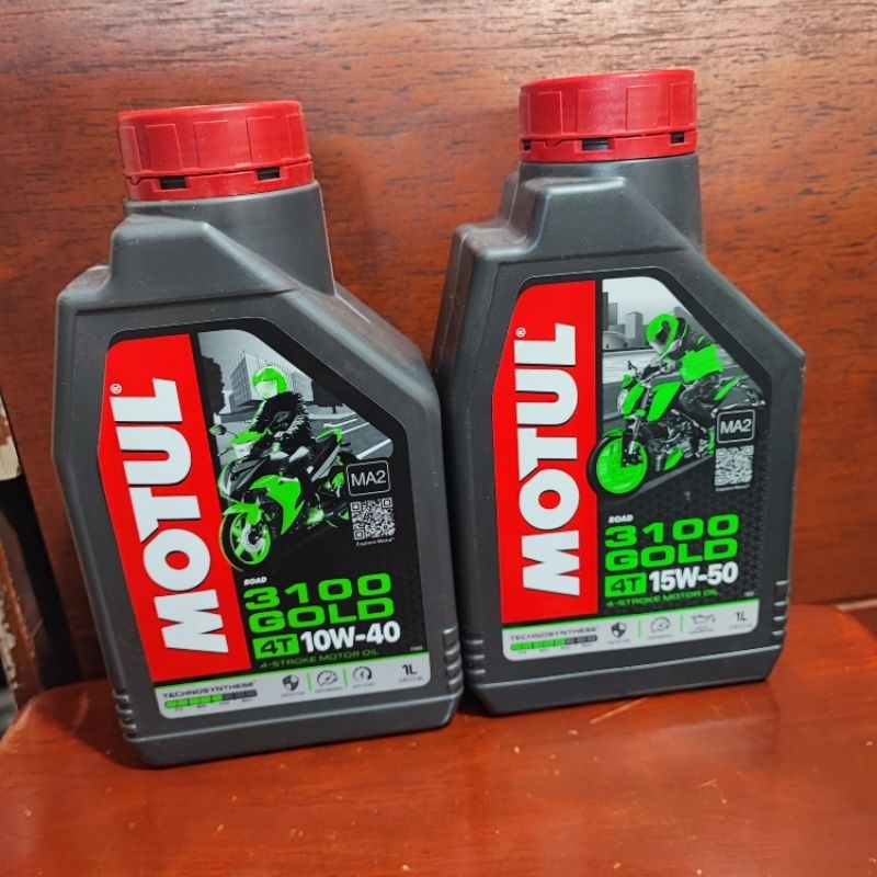 Oli Mesin Motul 4Tak 3100 Gold 4T 10W-40 Original 1L