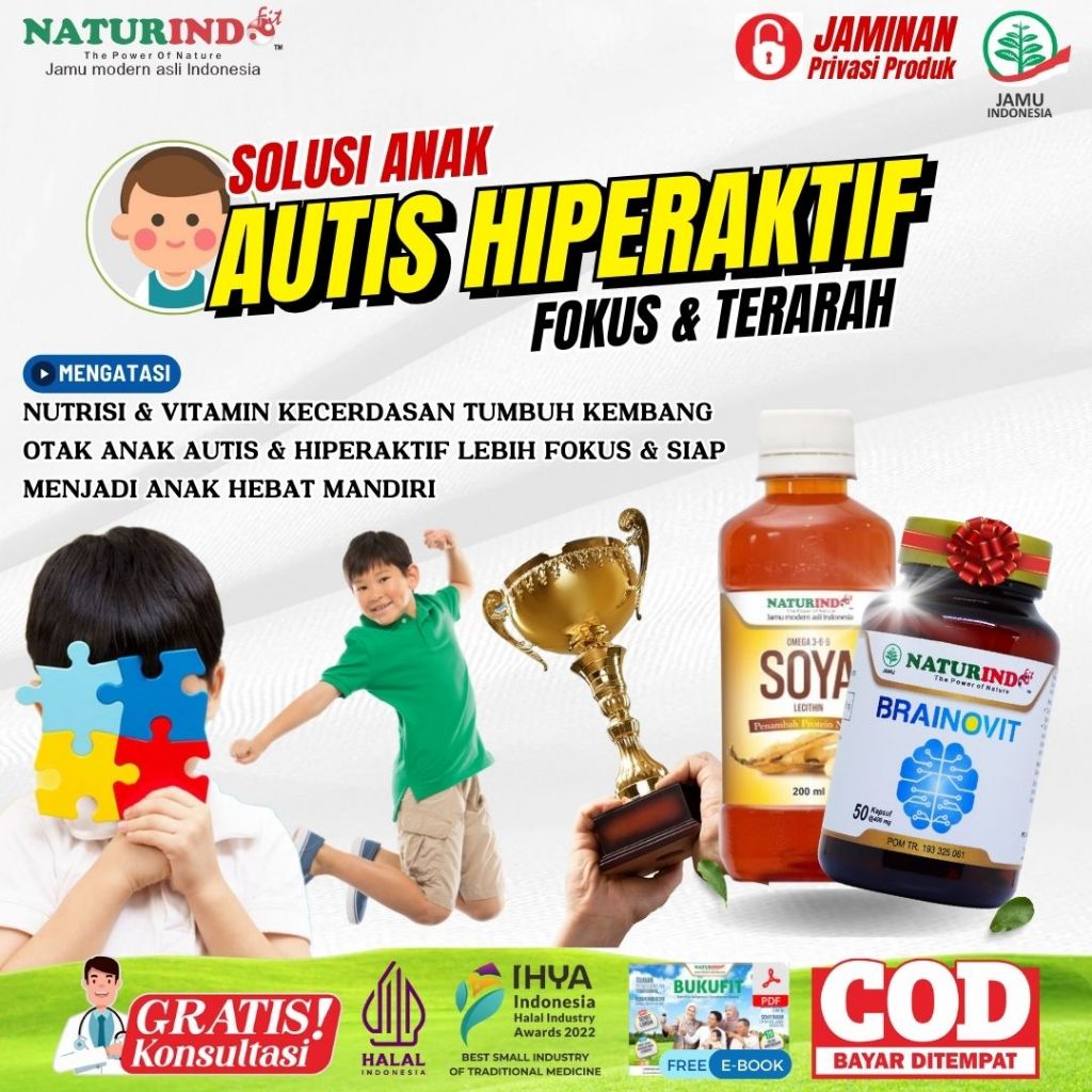 Obat Anak Autis Hiperaktif Autisme Terlambat Bicara Susah Interaksi Berkebutuhan Khusus Herbal