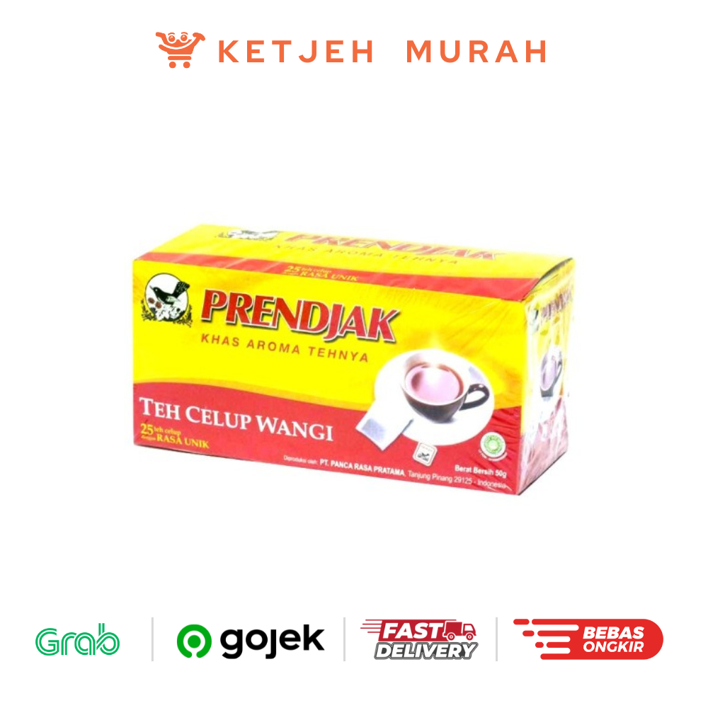 

Teh Celup Prendjak isi 25 Kantong Teh x 50 Gram