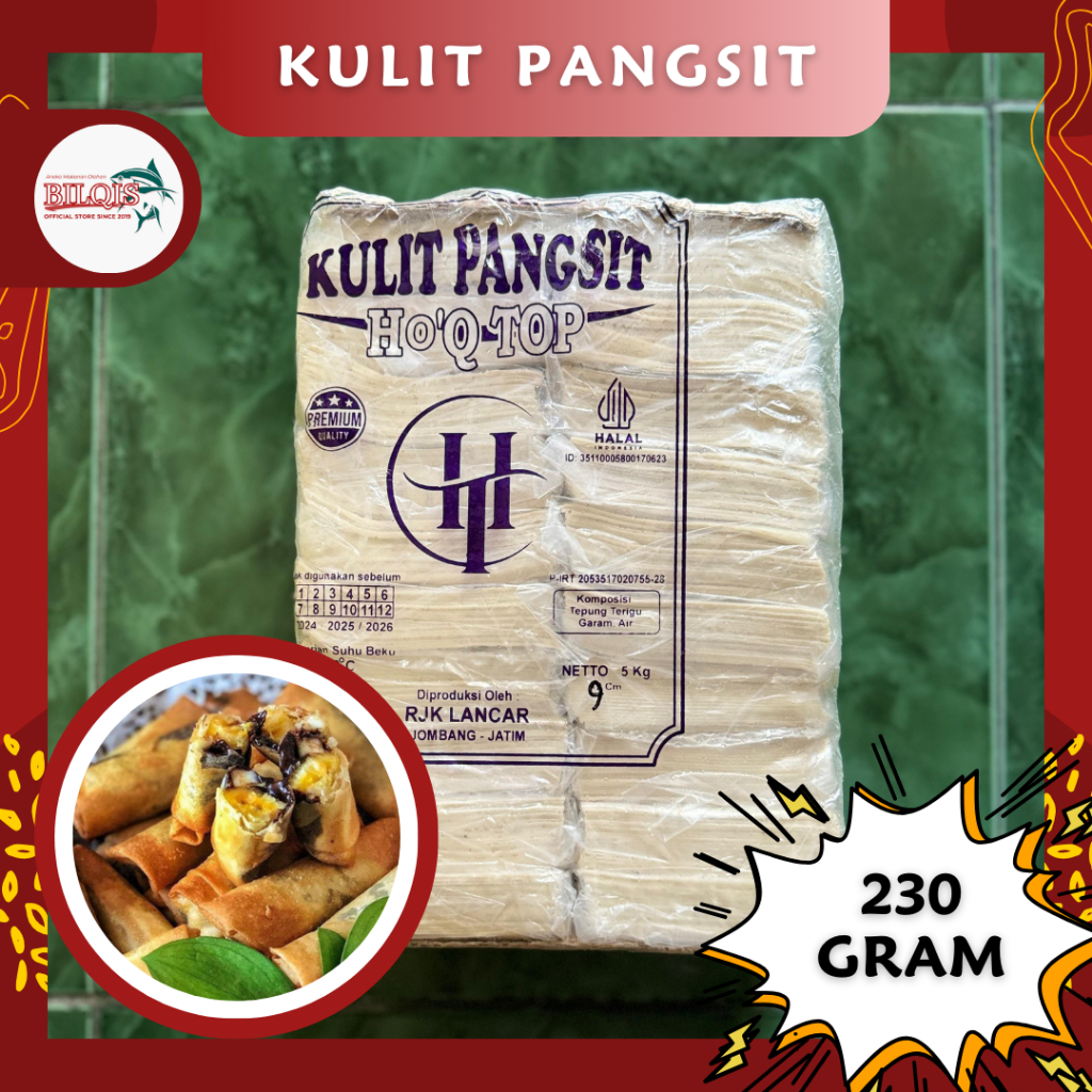 

Kulit Pangsit HO'Q TOP & Kulit Pangsit NALA - 230gram