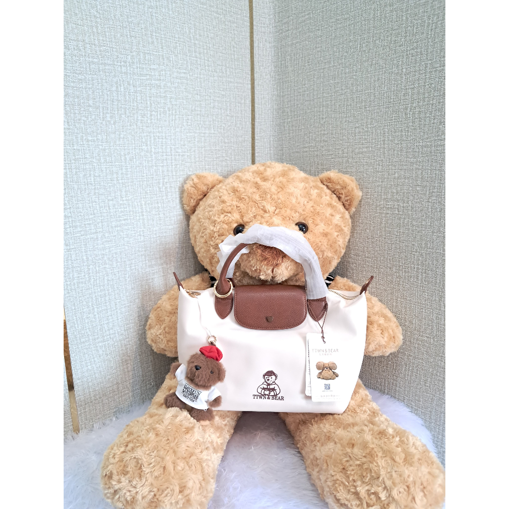 TTWN BEAR ORIGINAL TN3541 TAS LONGCHAMP  TAS SLING TTWN TERBARU
