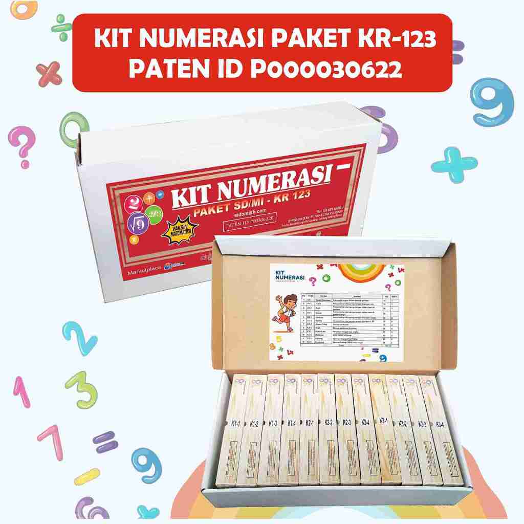KIT NUMERASI PAKET SD/MI KR 123