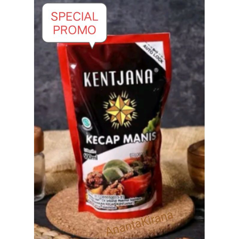 

KECAP MANIS KENTJANA 600ml Asli Kebumen