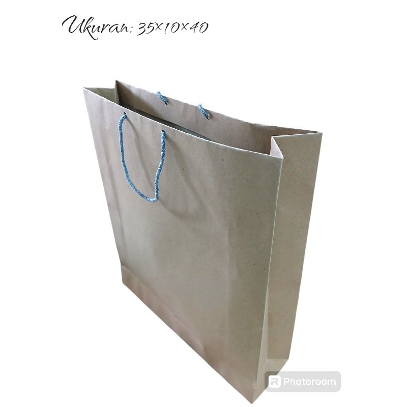 

Paperbag Custom Nama Ukuran 35×10×40 | Tas Kado | Tas Souvenir | Paperbag Sablon