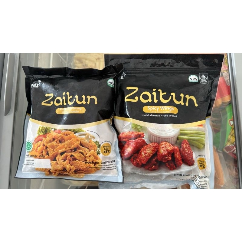 

All Varian Zaitun (Spicy Wings, Chicken Crispy Skin)