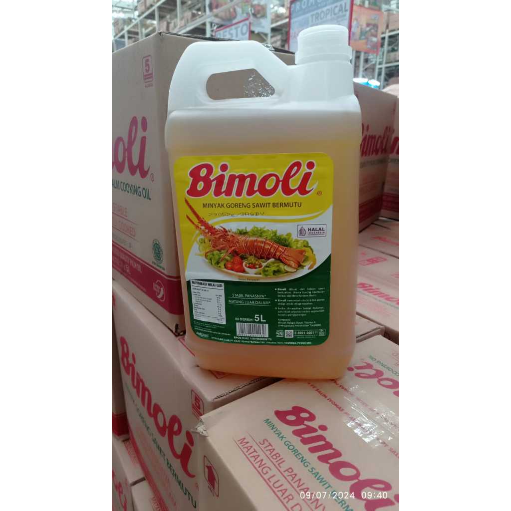

MINYAK GORENG BIMOLI DRG 5000ML - MINYAK GORENG DIRIGEN 5L