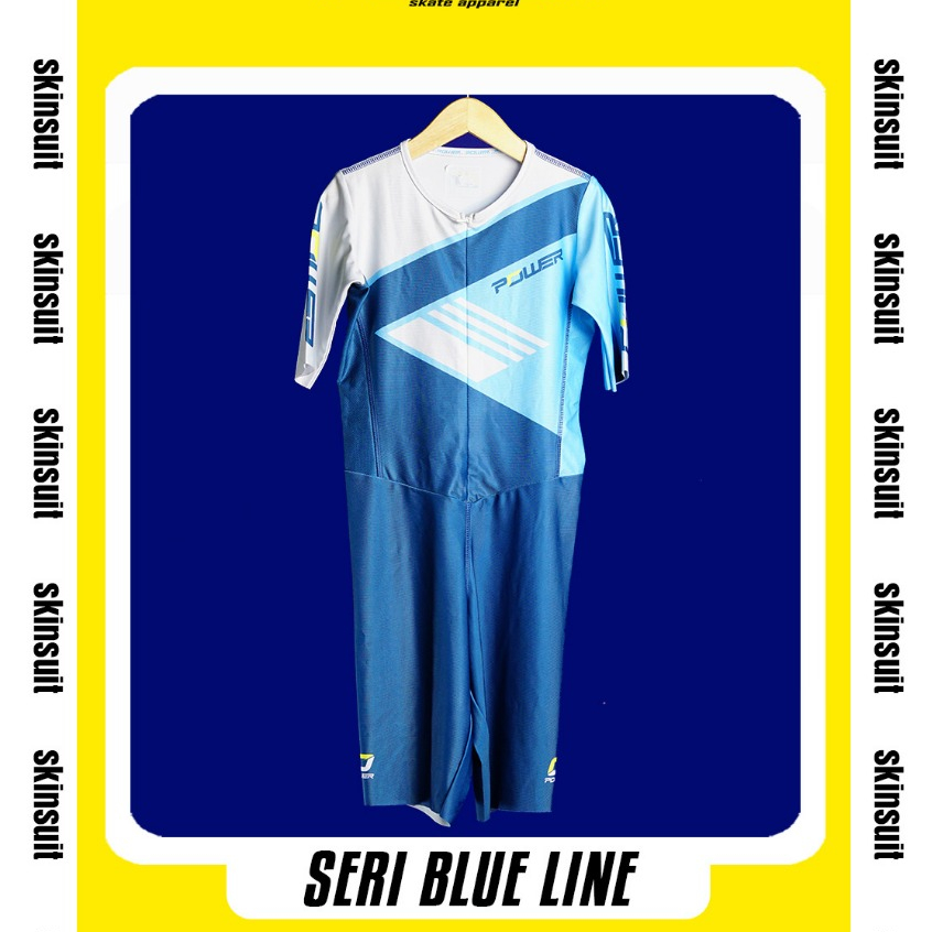 Jersey Sepatu Roda Skinsuit Inline Skate Power Apparel