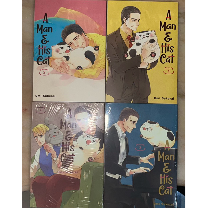 A man and his cat EN manga