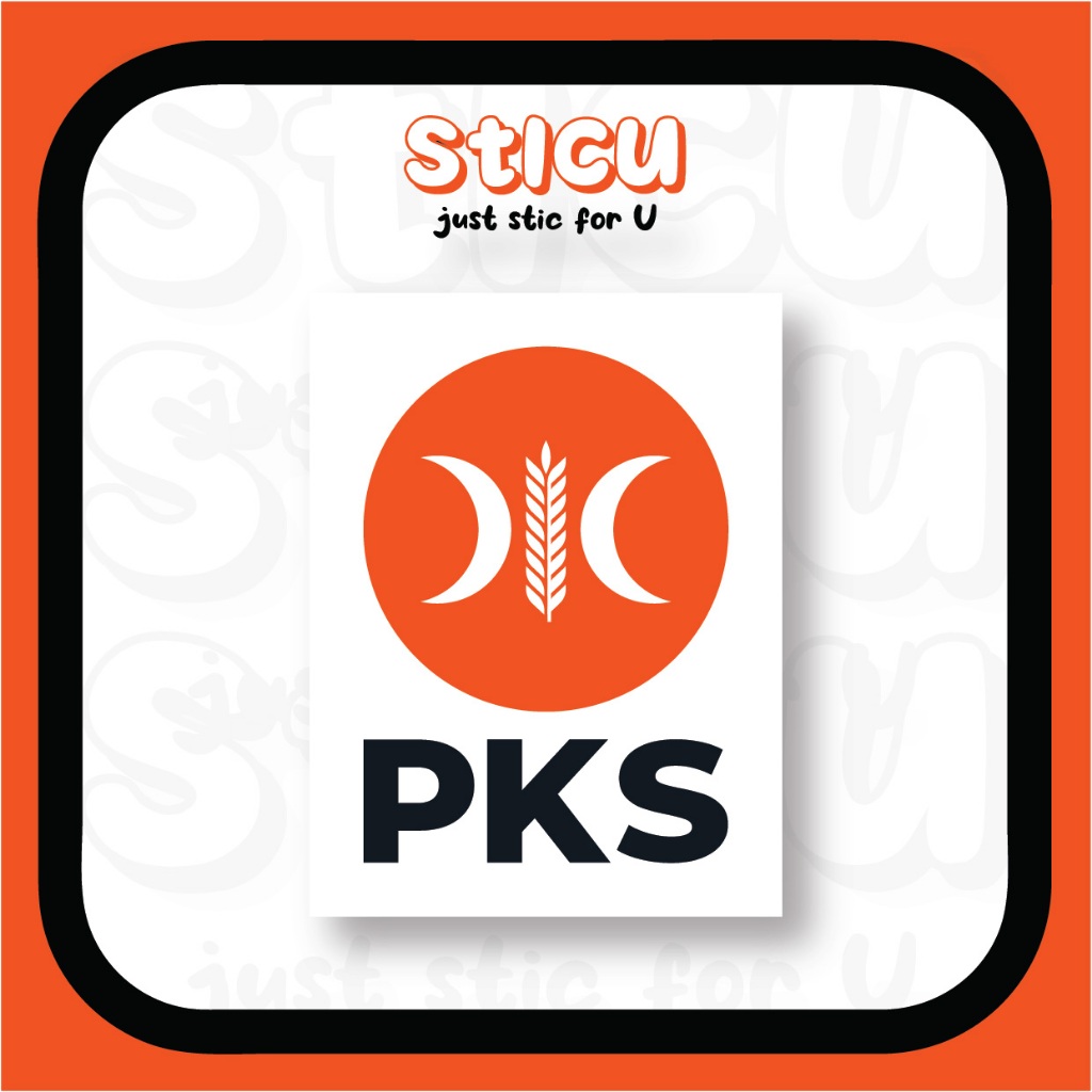 

STICKER PARTAI POLITIK - STIKER PARPOL PEMILU PKS