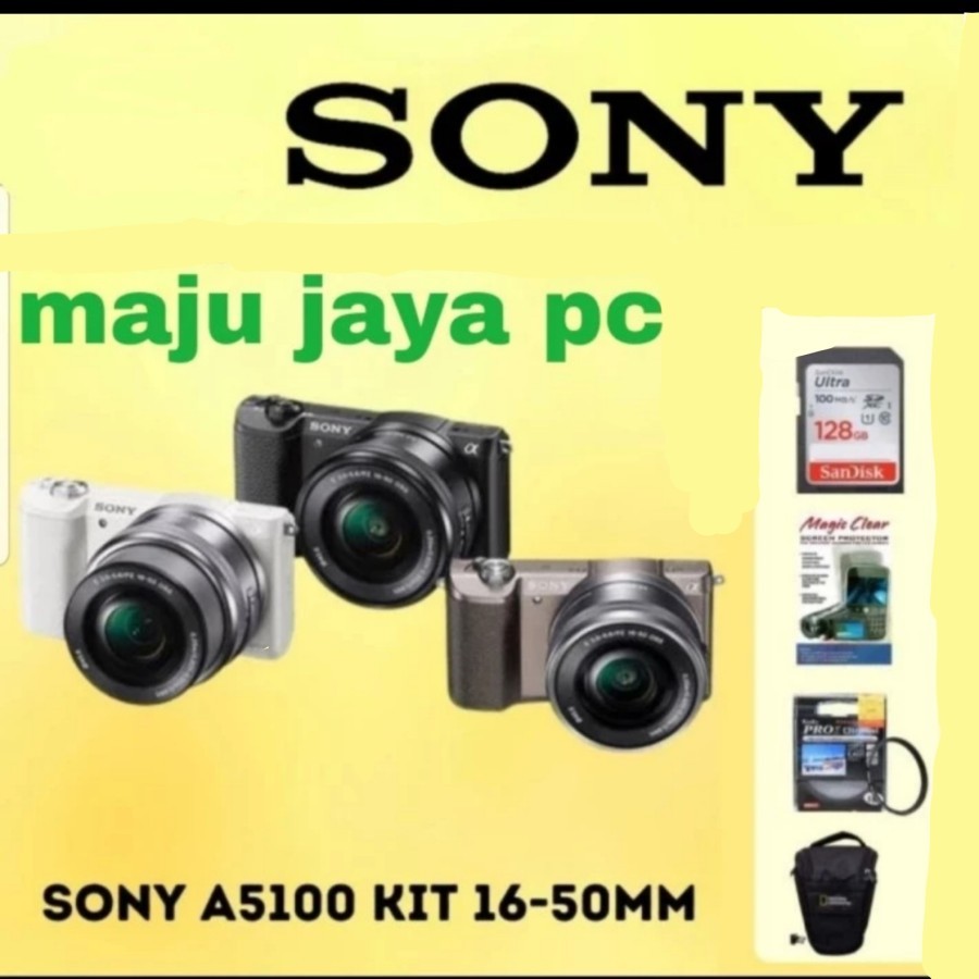 KAMERA MIRRORLESS SONY A5100 / SONY A5100 KIT 16-50MM