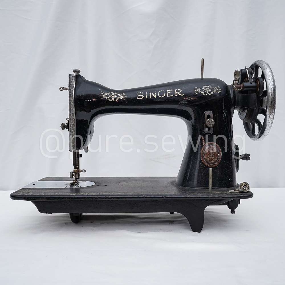 (SECOND) Mesin Jahit Tradisional JA1 merk Singer seri EG804712