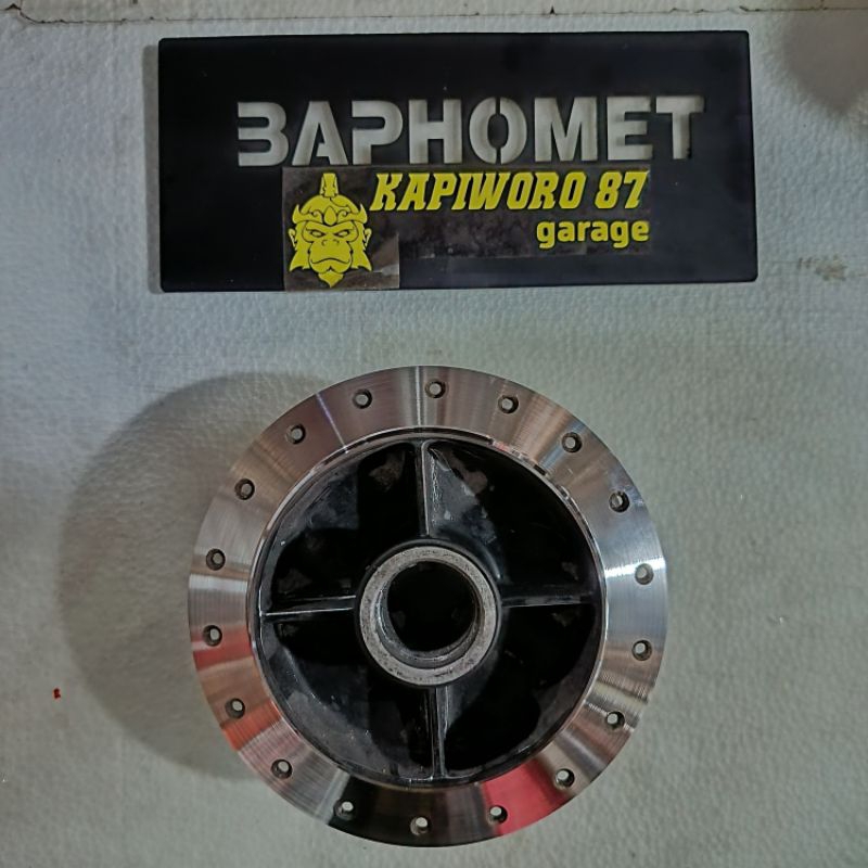 Tromol Belakang Yamaha Jupiter Z Bubut Gilap